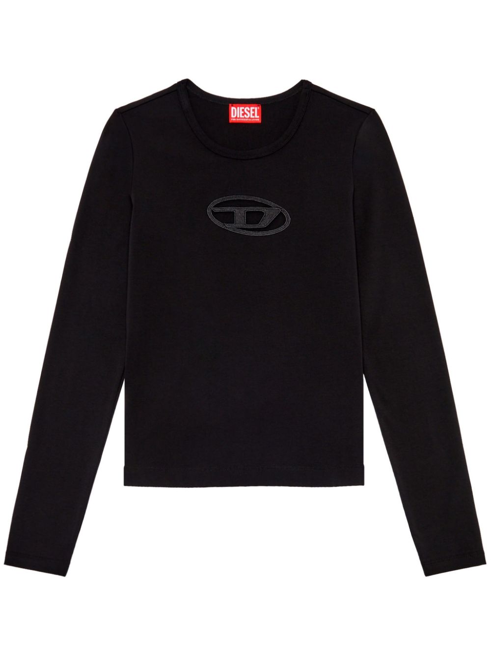 T-Angie-Ls long-sleeve T-shirt - Black