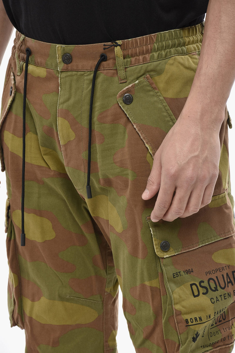 Green Regular Cargo Pants
