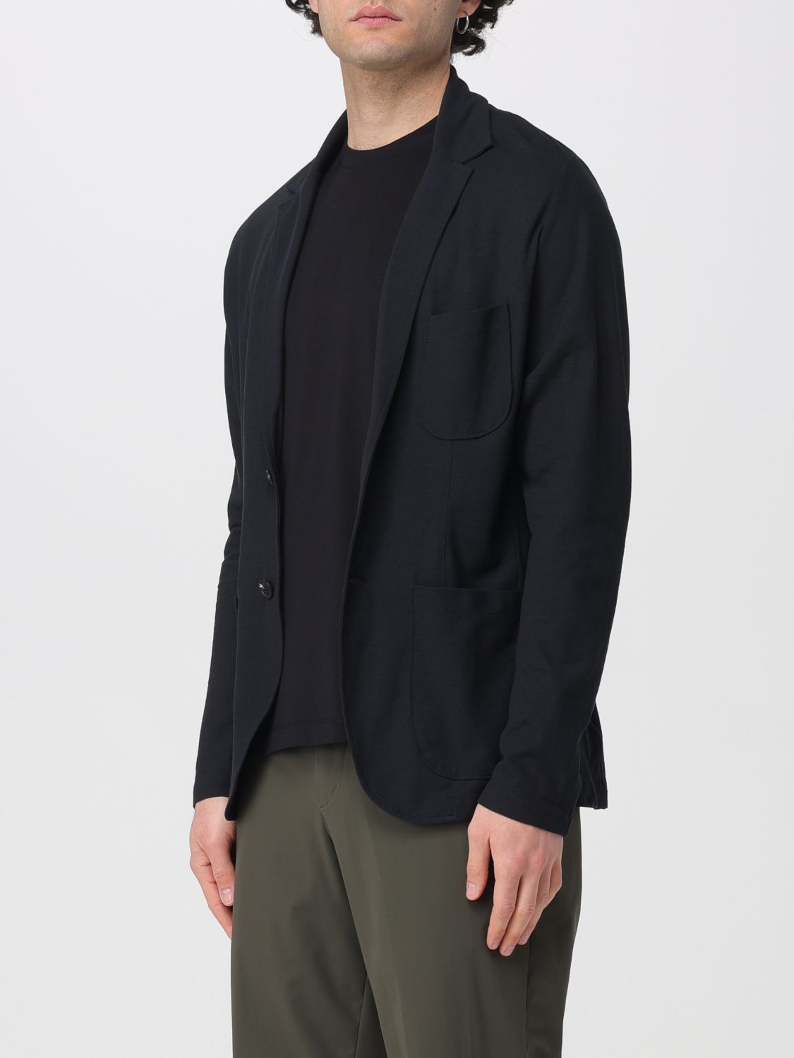 Jacket Men color Black