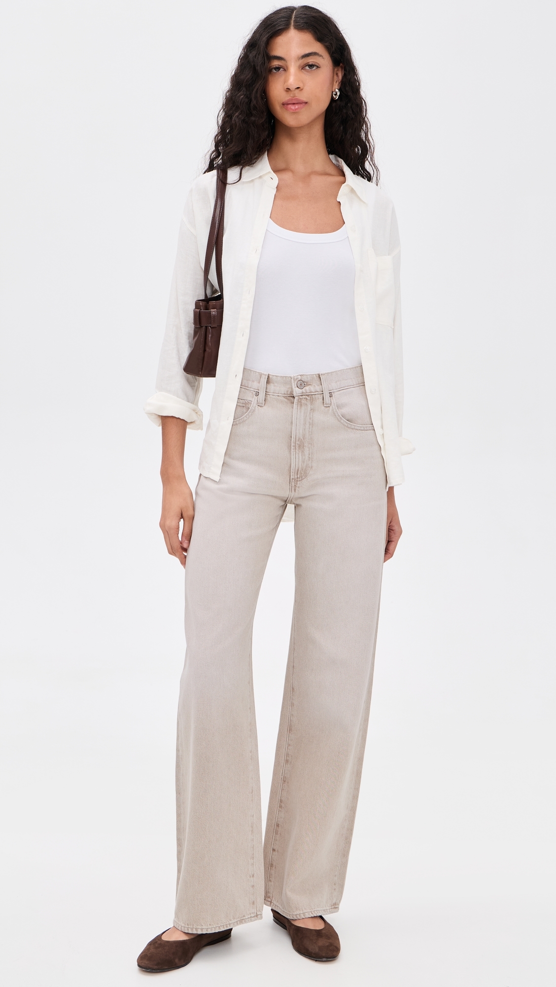 Arellia Jeans Soft Sepia