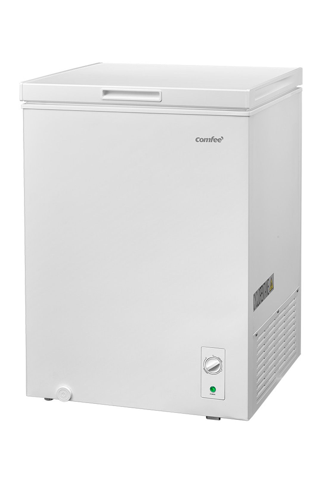 Living And Home 143L Chest Freezer With Digital Temperature Control Fridge&freezer Convertion In White