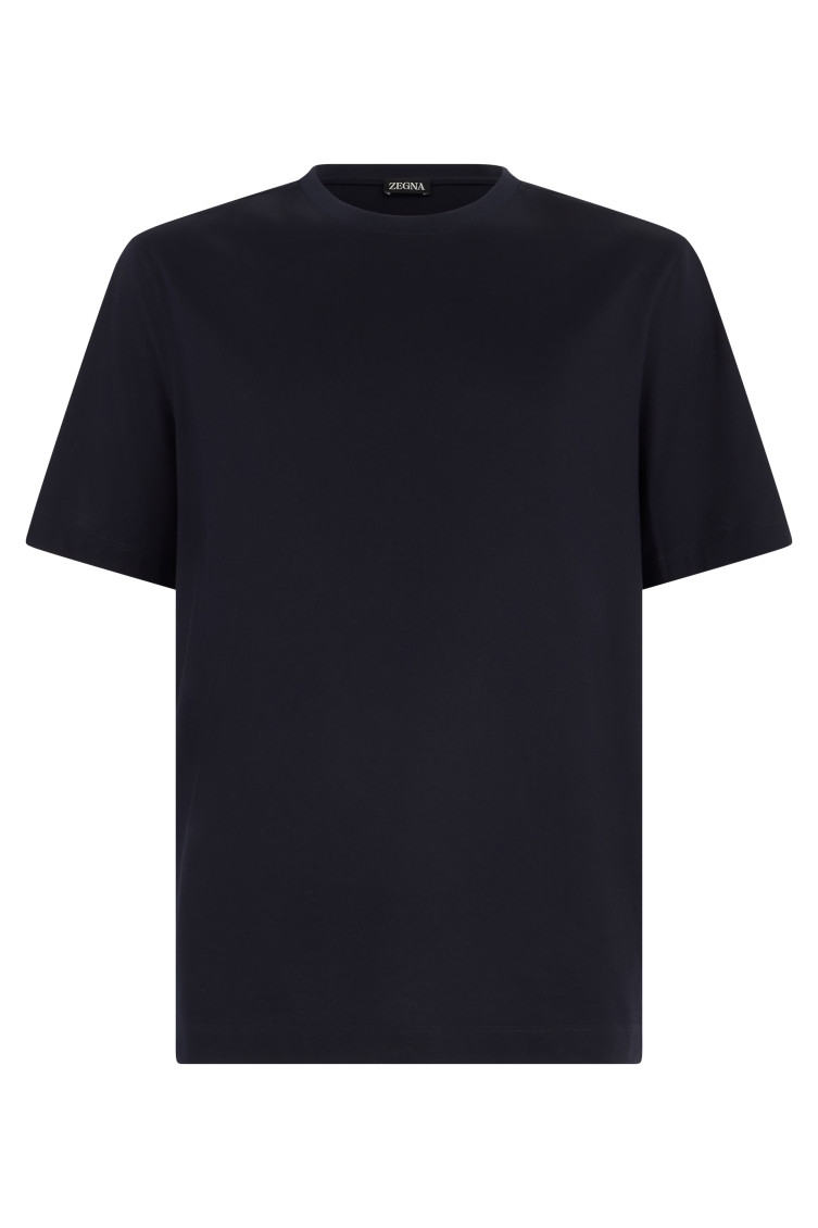 Black Cotton T-shirt