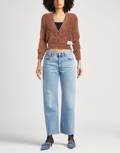 Woman Cardigan Camel Size XS Polyamide