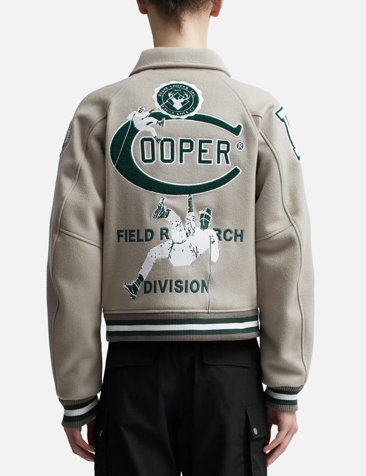 RESEARCH DIVISION WOOL VARSITY JACKET