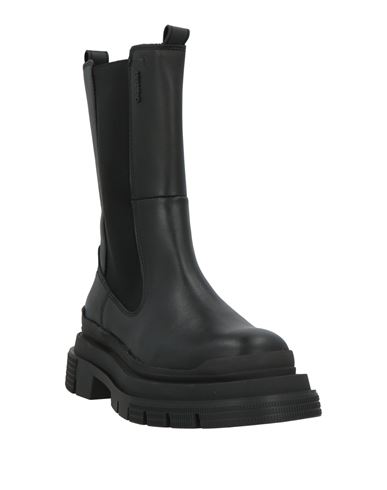Woman Ankle boots Black Size 11 Leather