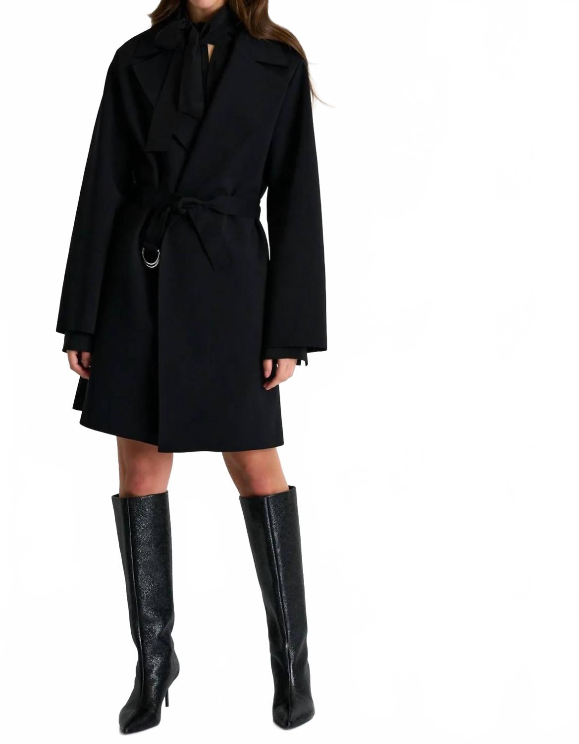 Coat In Black