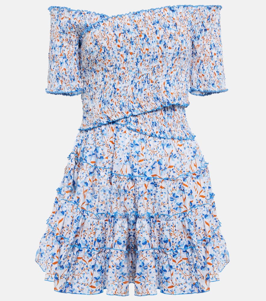 Soledad floral cotton minidress