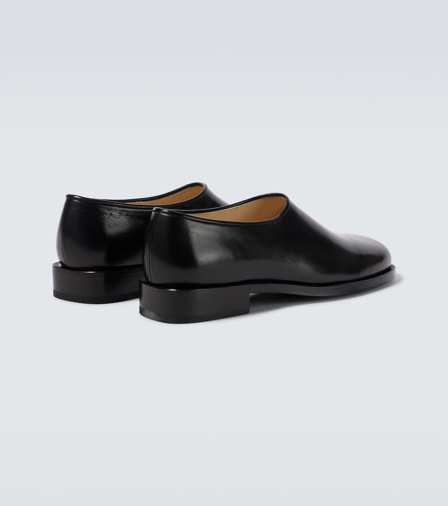 Lemaire Anatomic leather slip-on loafers
