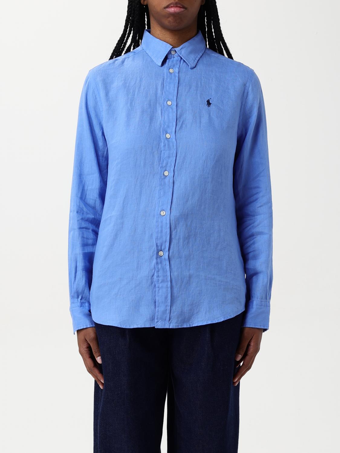 Shirt POLO RALPH LAUREN Woman color Blue 1