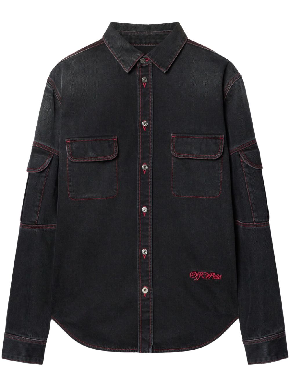 Script Samurai shirt - Black