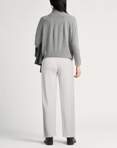 Collezione N_01 Woman Pants Light grey Size S Merino Wool, Cashmere