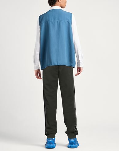 Ea7 Man Pants Military green Size 3XL Cotton, Polyester, Elastane