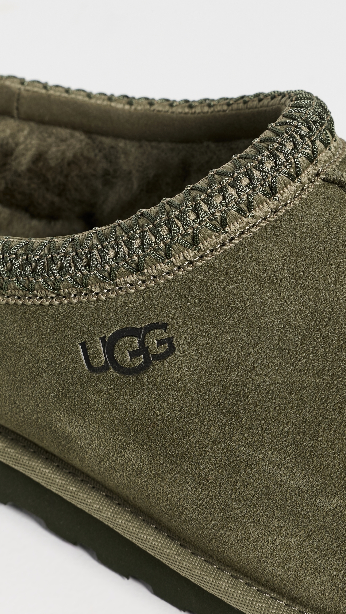 Tasman Slippers Burnt Olive/Forest Night