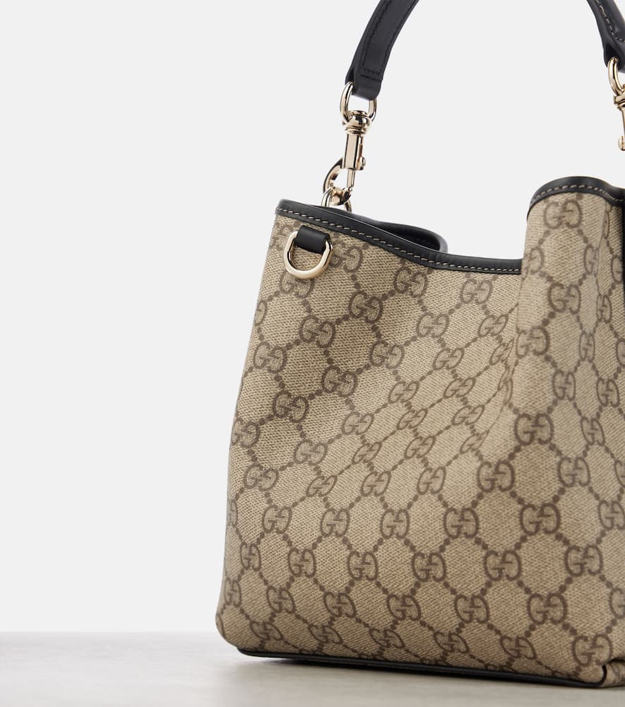 Gucci GG Emblem Mini coated canvas tote bag