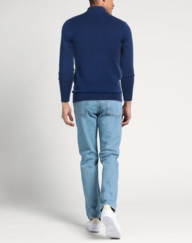 Man Sweater Blue Size XXL Viscose, Nylon