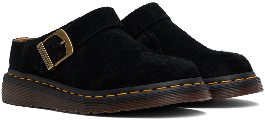Dr. Martens Black Isham Mules