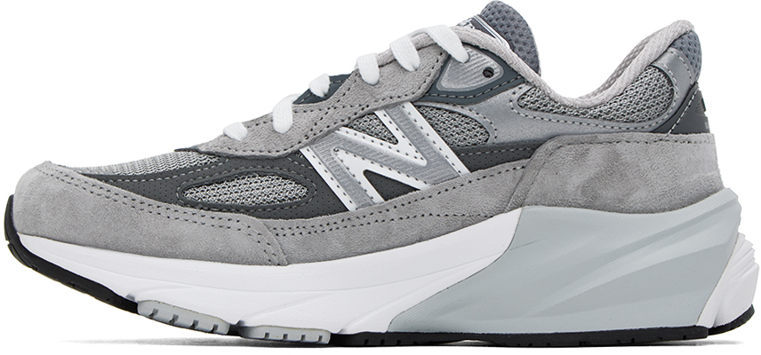Gray Made in USA 990v6 sneakers