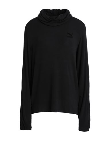 Luxe Sport T7 Fine Rib Longsleeve Woman T-shirt Black