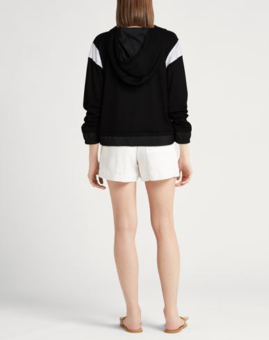 Woman Sweatshirt Black Size 4 Viscose, Elastane