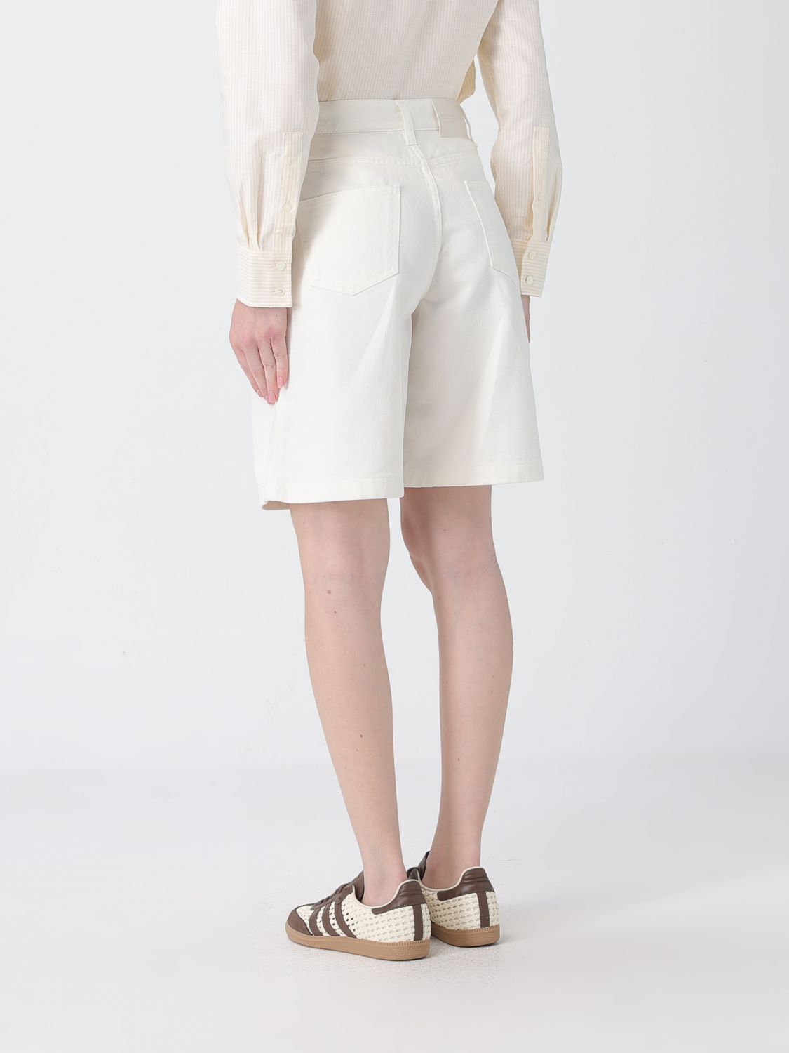 Shorts MAISON KITSUNÉ Woman color Ivory