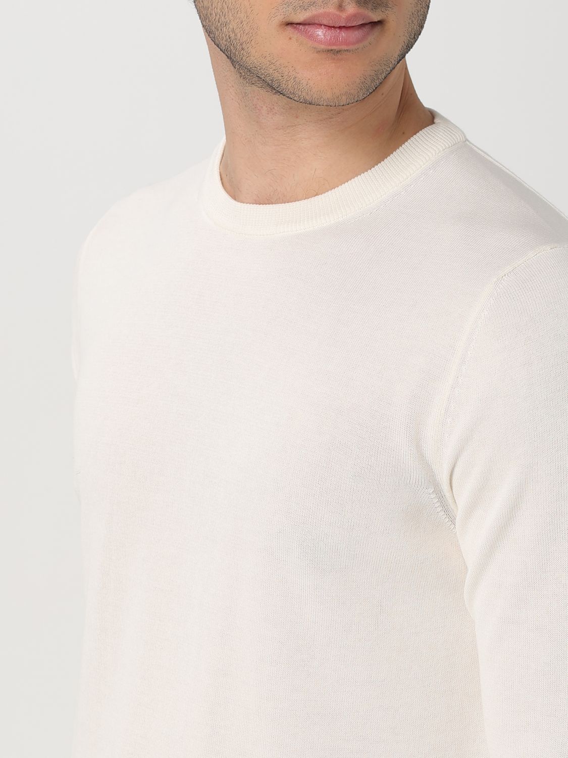 Sweatshirt Men color Beige