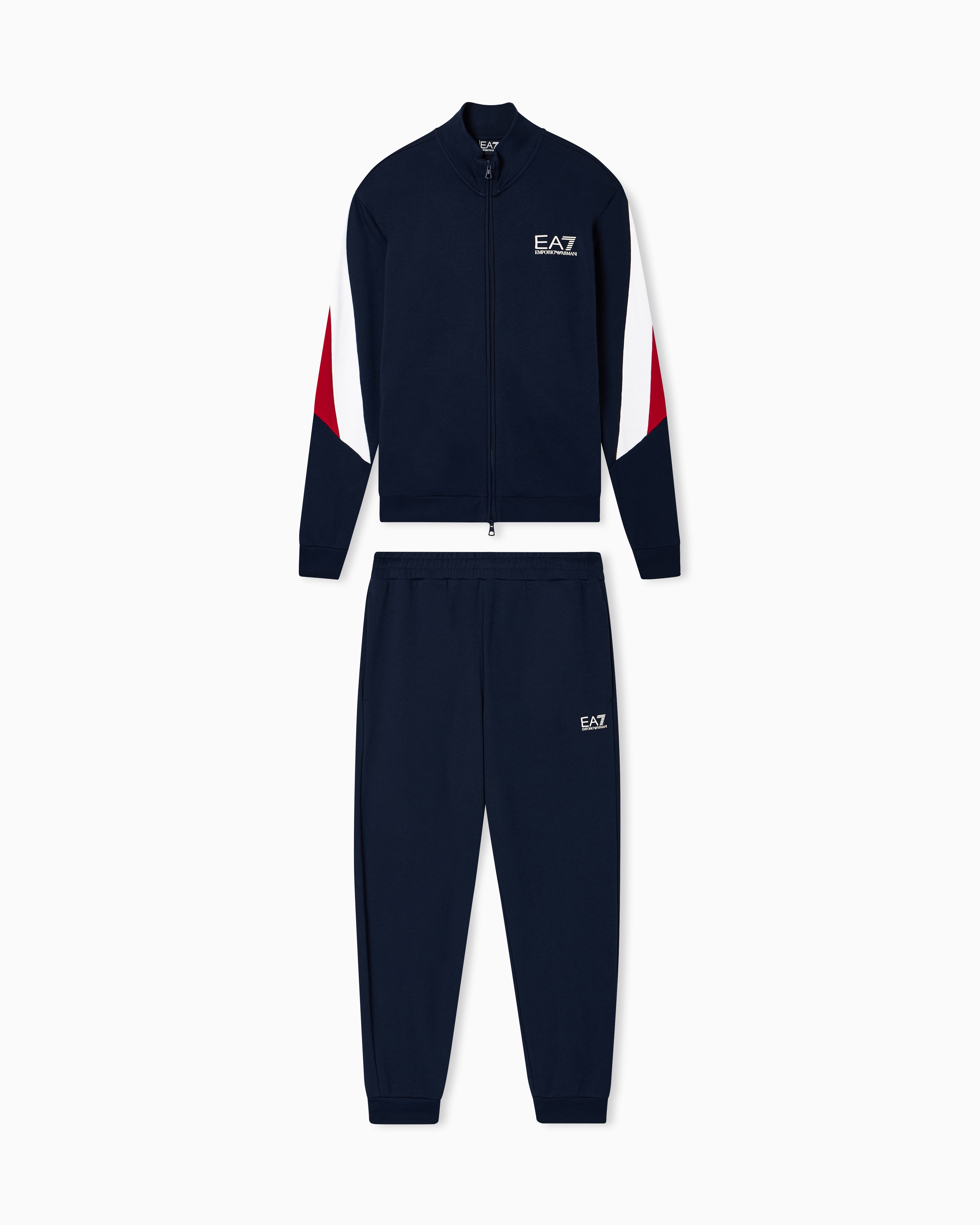 Summer Block pure cotton tracksuit