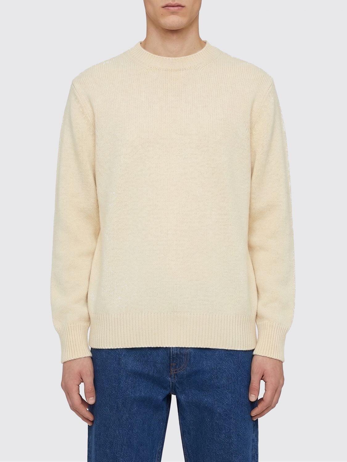 Sweater Men color Cream