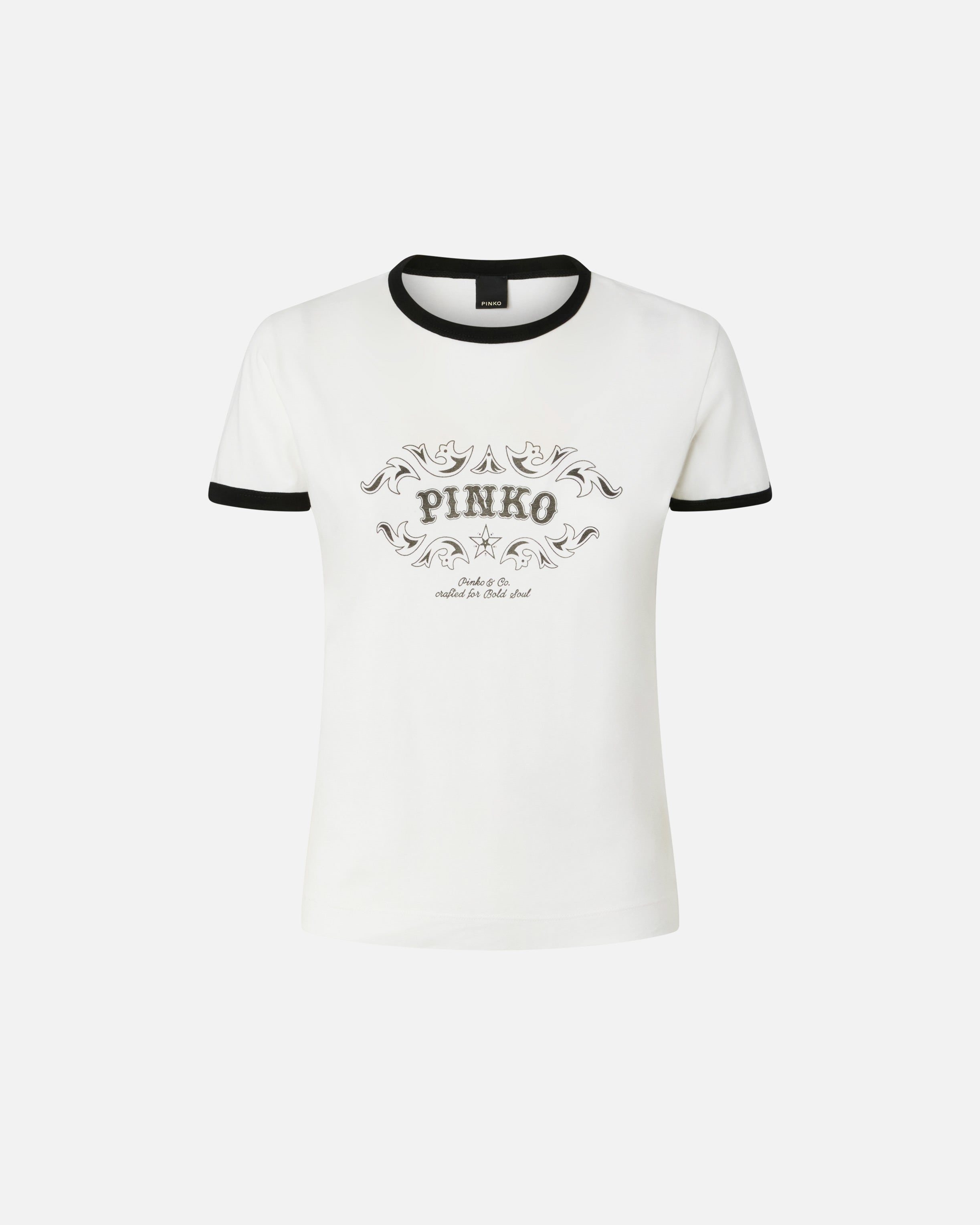 T-shirt with logo print - L