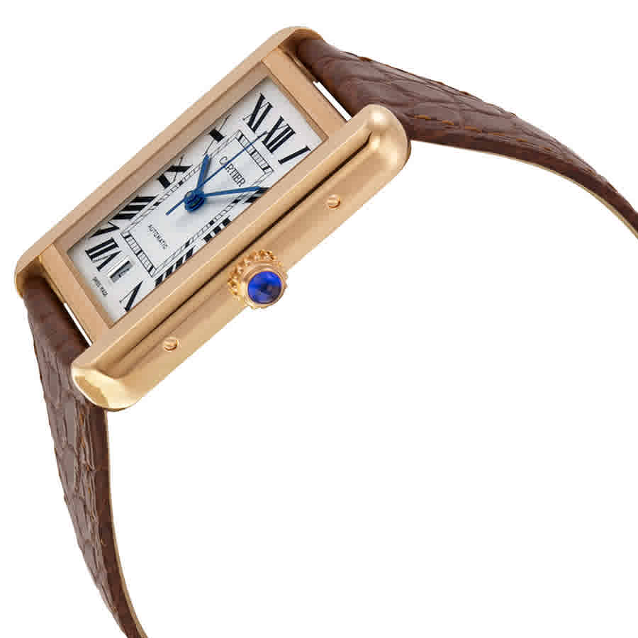 Tank Solo Automatic 18kt Pink Gold Mens Watch W5200026