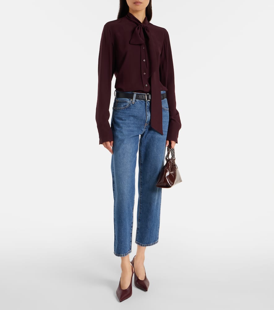 The Hang low-rise straight-leg jeans