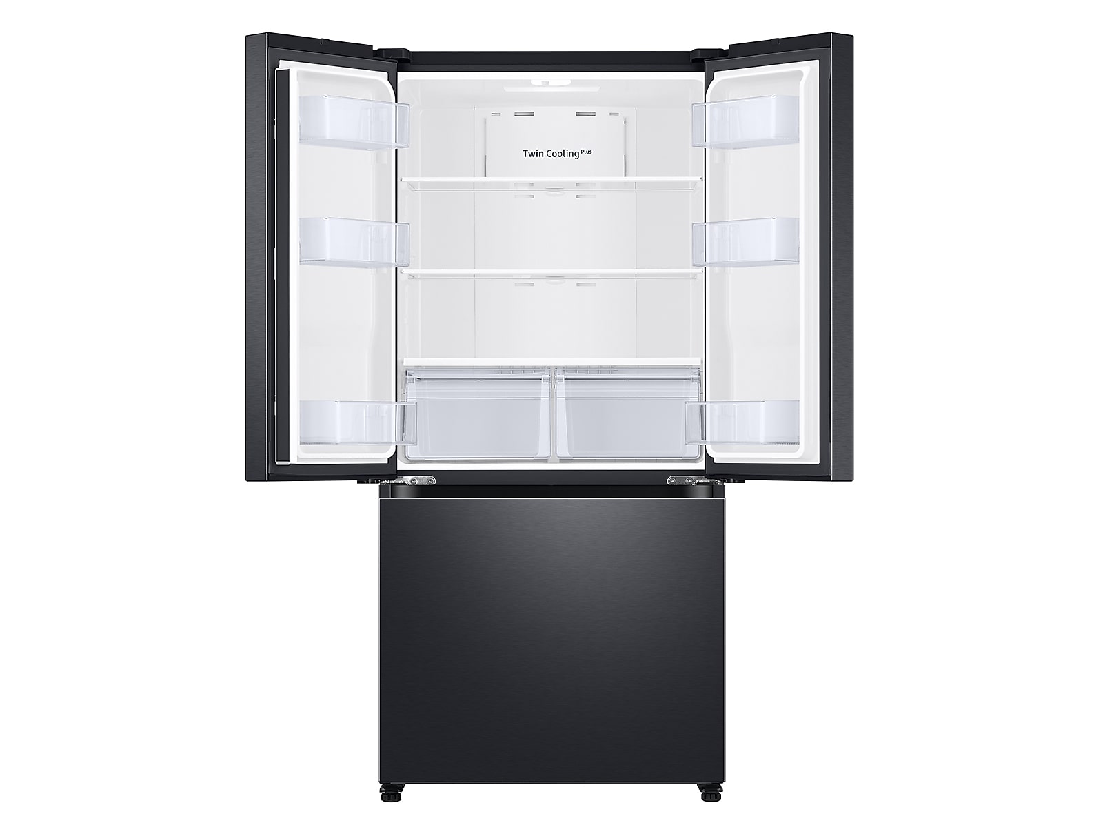 19.5 cu. ft. Smart 3-Door French Door Refrigerator in Black(RF20A5101B1/AA)