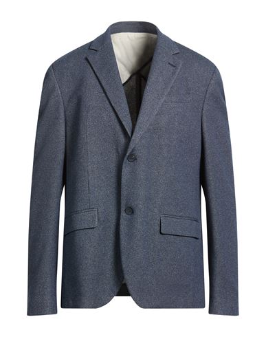 Man Blazer Navy Size 46 Cotton, Polyester, Viscose