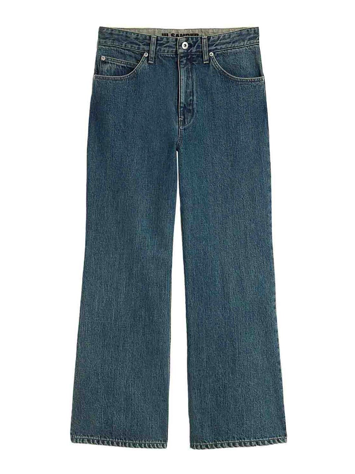 Denim Wide-Leg Jeans