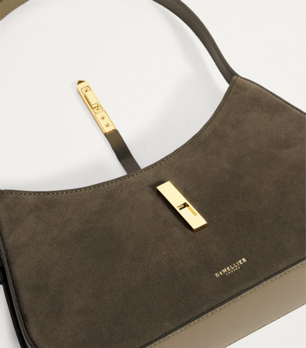 Leather And Suede Tokyo Shoulder Bag