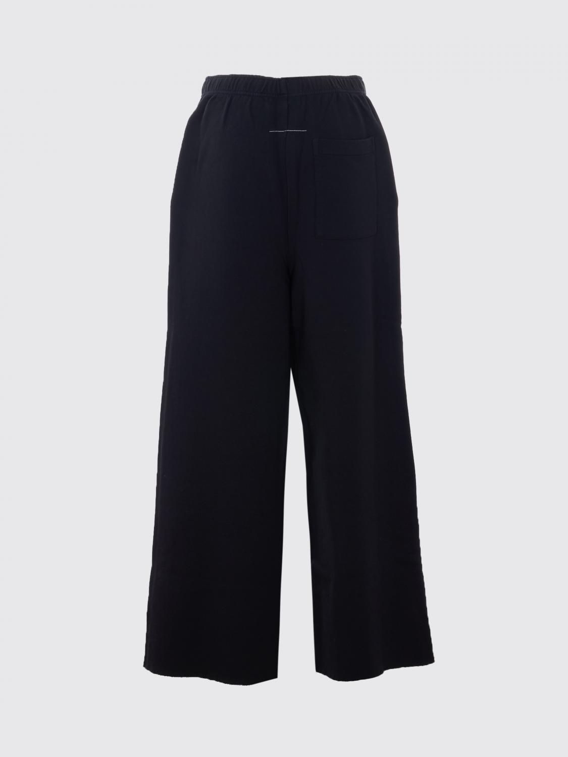 Cotton track pants - Black