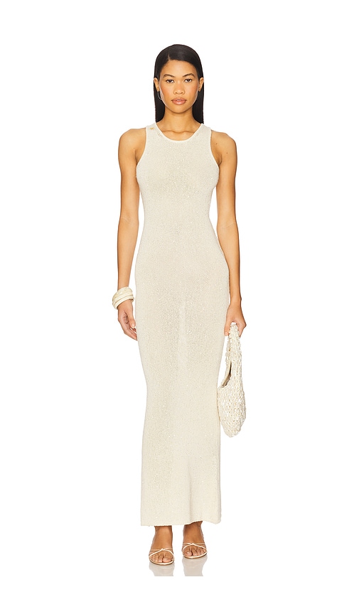 ASTA RESORT KLEID NATALIA in Ivory. Größe XS. Also in M