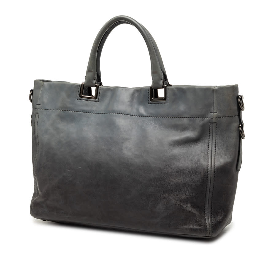 Pre-owned Glace Calf Open Convertible Tote Ladies INJOLTQIAZSFKRFM