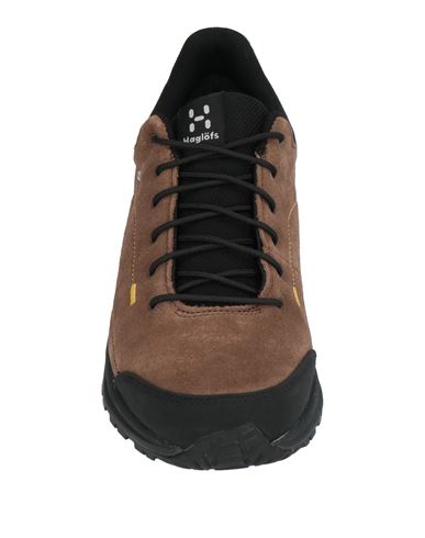 Haglöfs Woman Sneakers Chocolate brown Size 6.5 Leather, Textile fibers