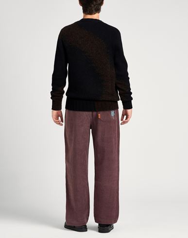 Man Sweater Dark brown Size 40 Baby alpaca wool, Polyamide, Wool