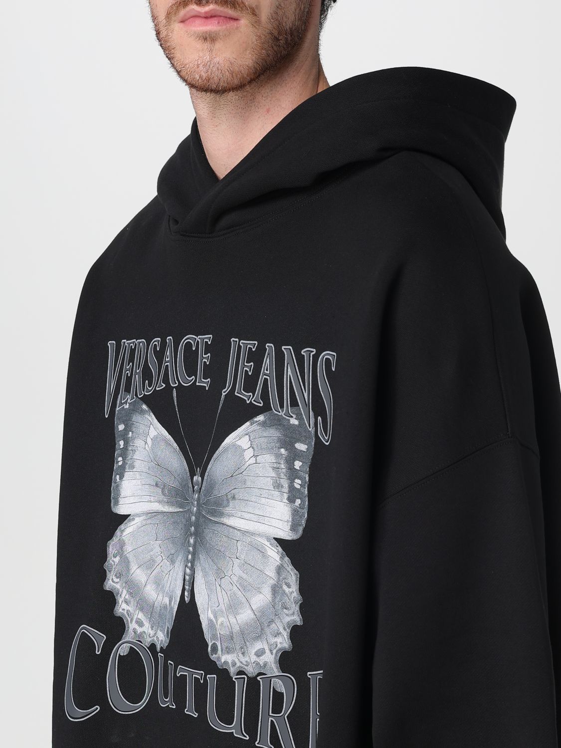 Sweatshirt Men color Black