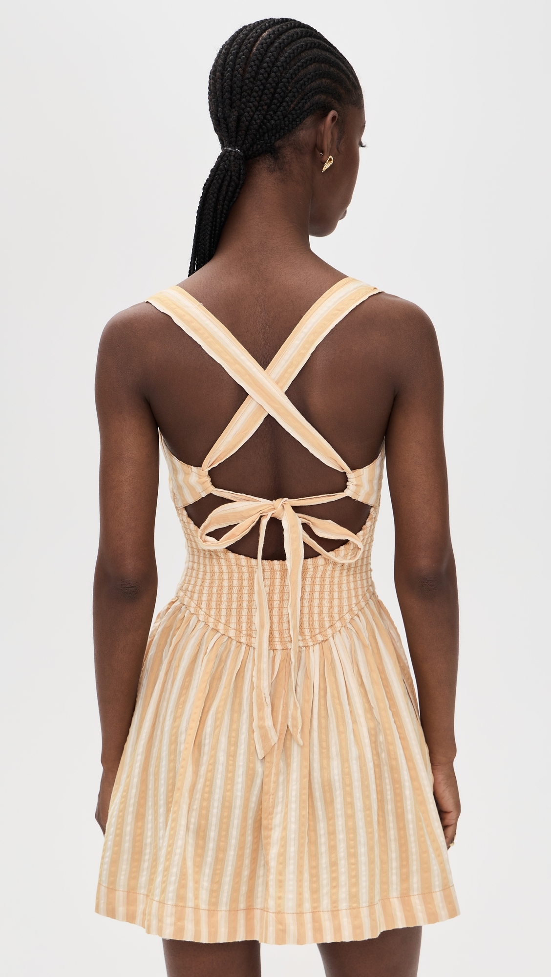 Laurel Mini Dress Neutral Combo