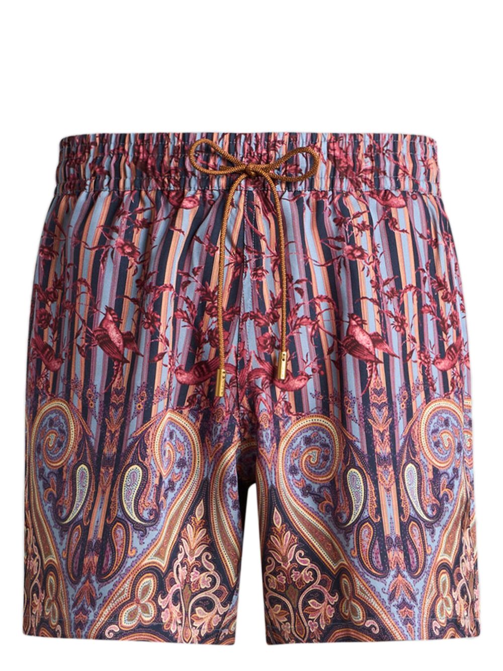 Bird-print shorts - Pink