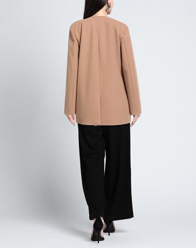 Woman Jacket Sand Size 2 Polyester