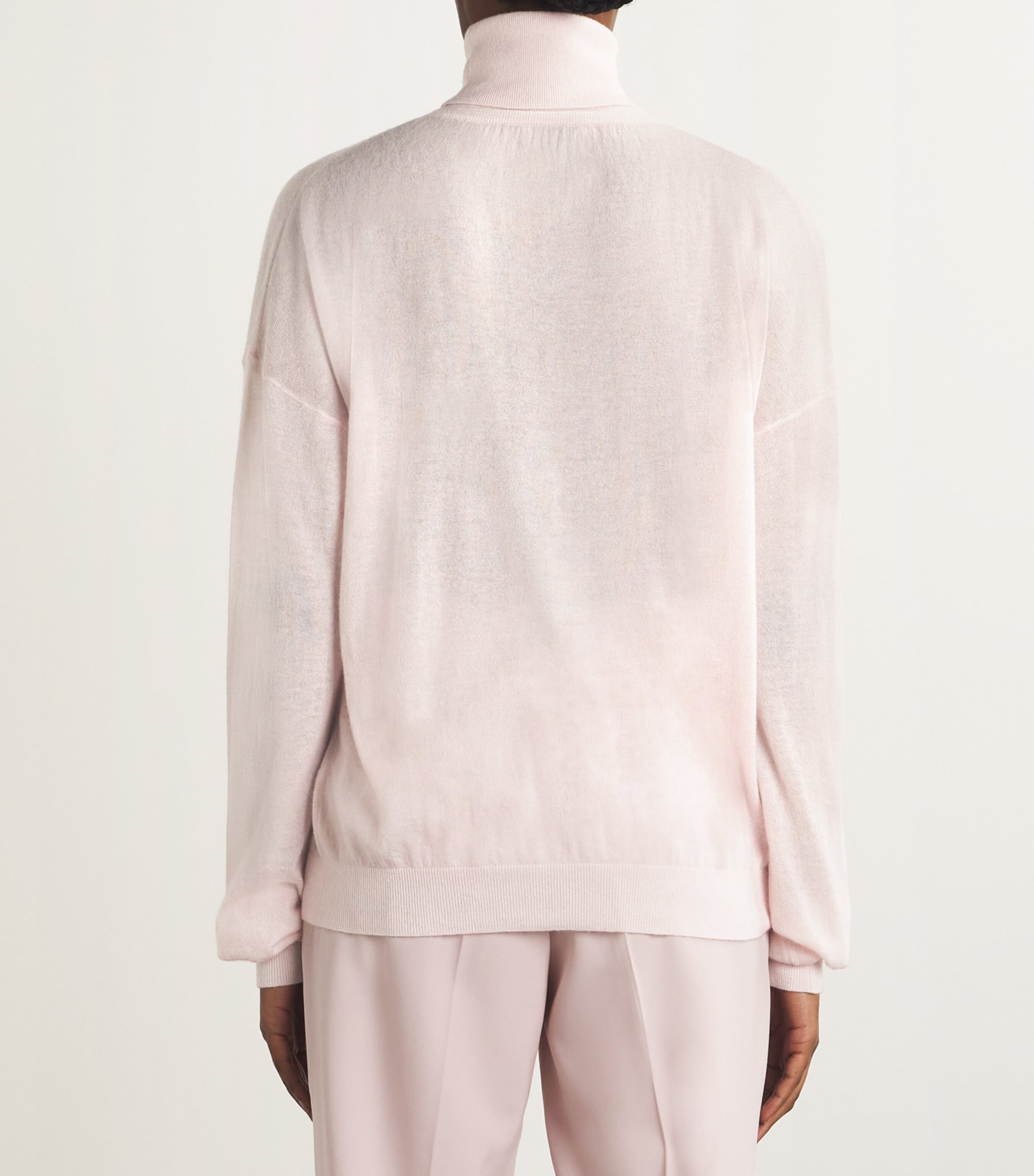 Cashmere-Silk Rollneck Sweater