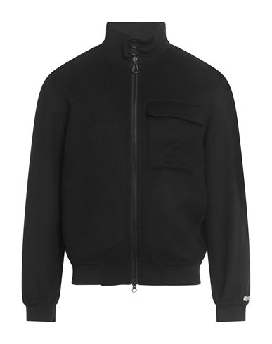 Paltò Man Jacket Black Size 42 Wool, Nylon