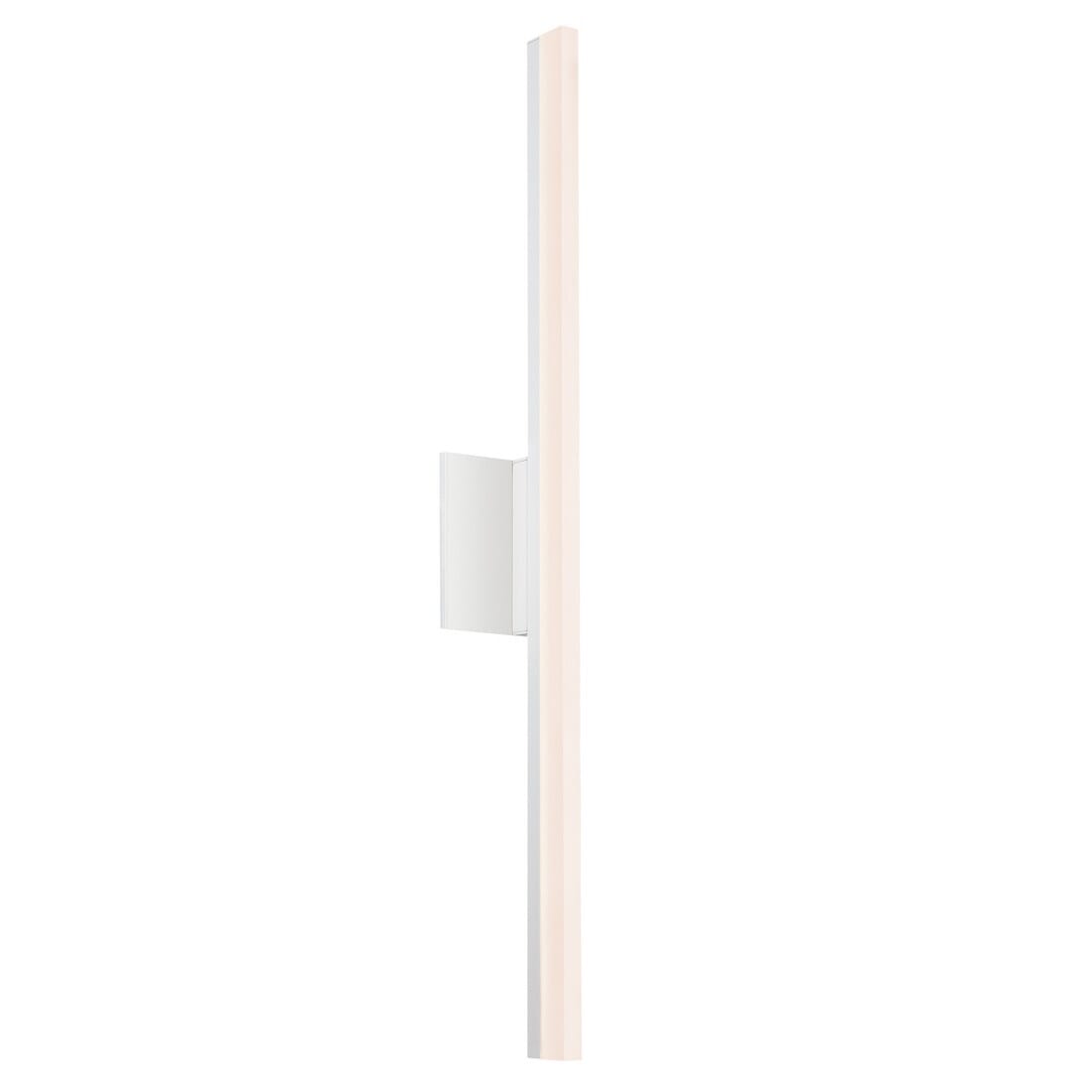 Stiletto 31.75" Dimmable LED Bathroom Vanity Light in Satin White