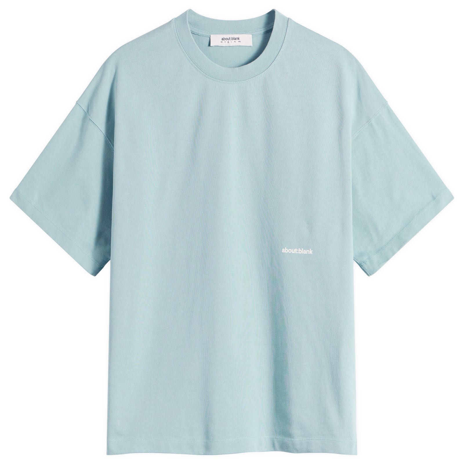 Men's Box Logo T-Shirt Tourmaline/Ecru