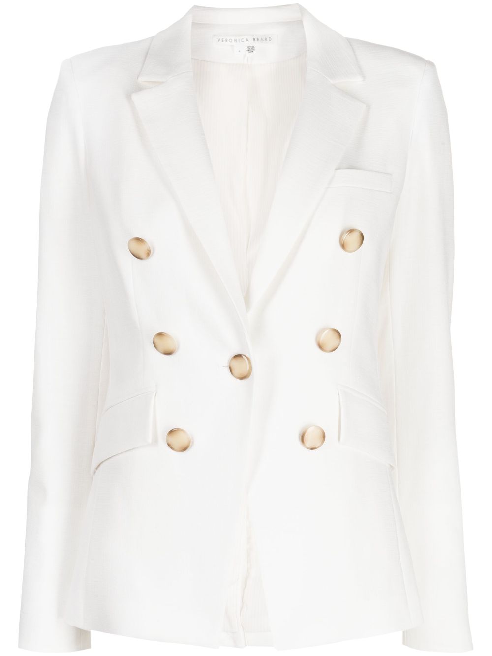 Clifton Dickey double-breasted blazer - White