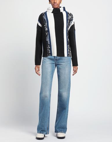 Woman Turtleneck Blue