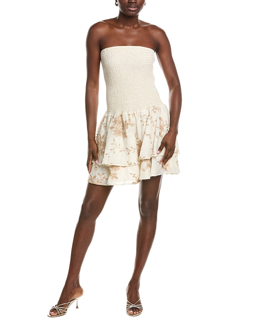 Estrella Linen-Blend Dress